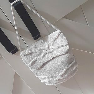 VINTAGE MICRO BEADED BAG..DELILL